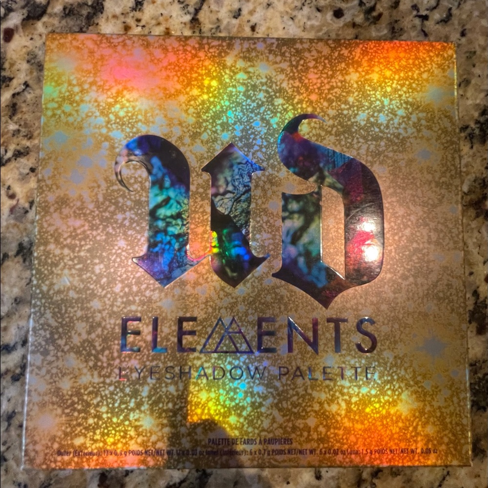 Urban Decay Elements eyeshadow palette